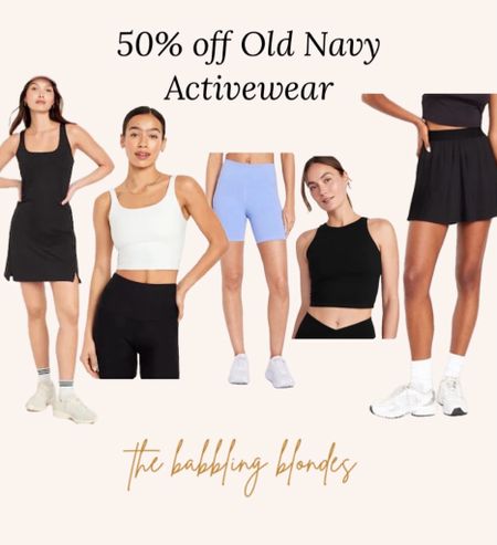 50% off Old Navy activewear. Athleisure/ athleisure style/ everyday style/ old navy style / old navy finds 

#LTKSaleAlert #LTKStyleTip #LTKFindsUnder50