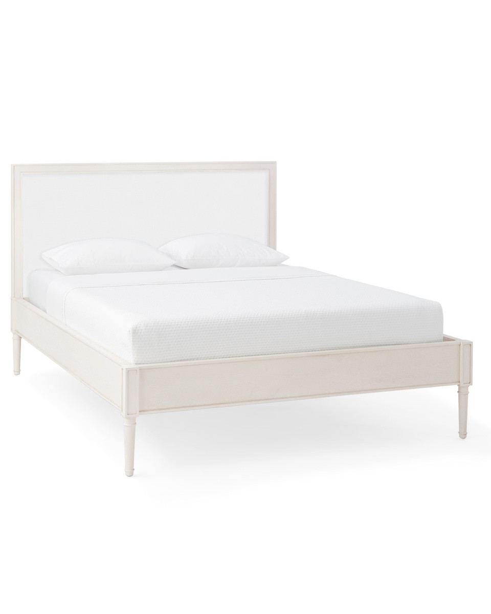 Bridgeway Bed - Washed White | Serena and Lily