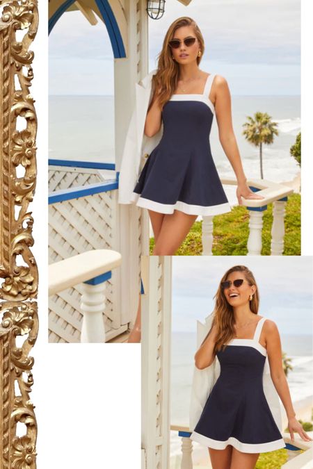 Fourth of july outfit
Blue dress
Travel outfit
Vacation dress 

#LTKTravel #LTKFindsUnder100 #LTKStyleTip
