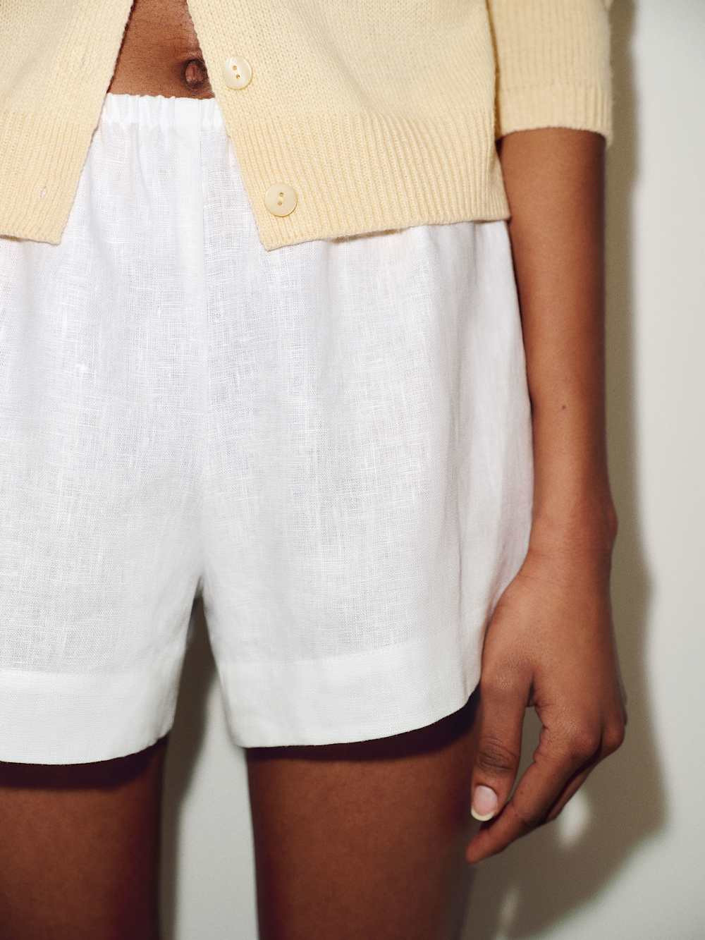 Nora Linen Short | Reformation (Global)