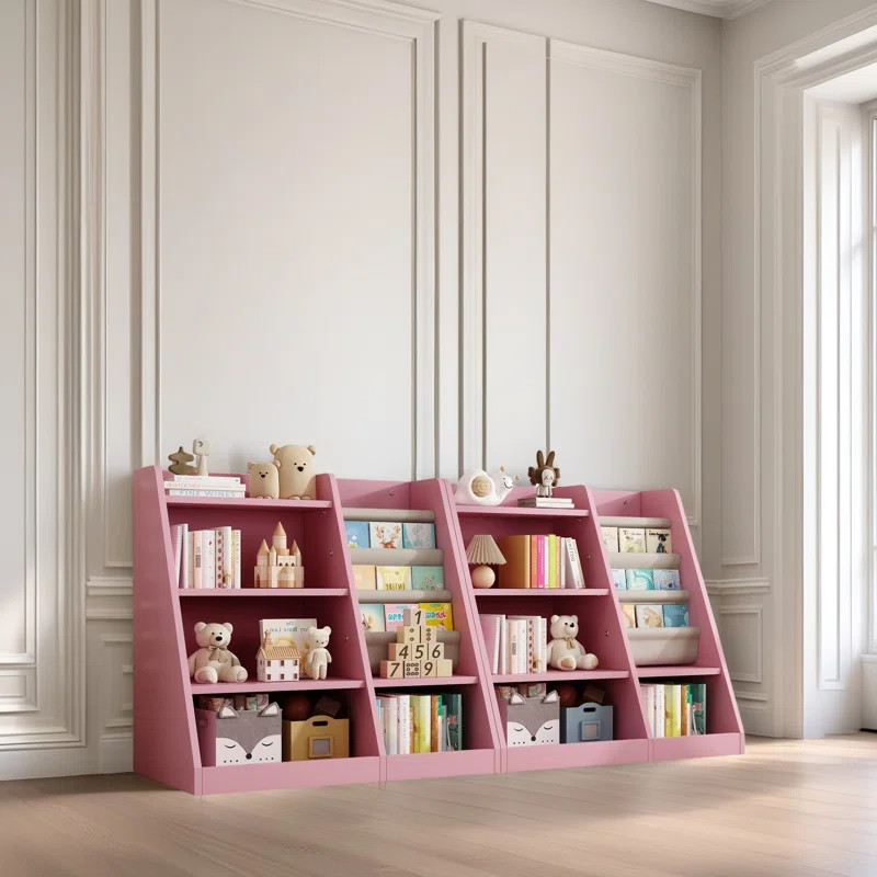 Children's Wooden Storage Bookshelf | Wayfair North America