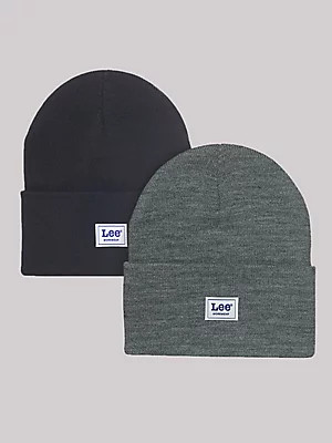 Workwear Logo Patch Beanie Set | Lee Jeans