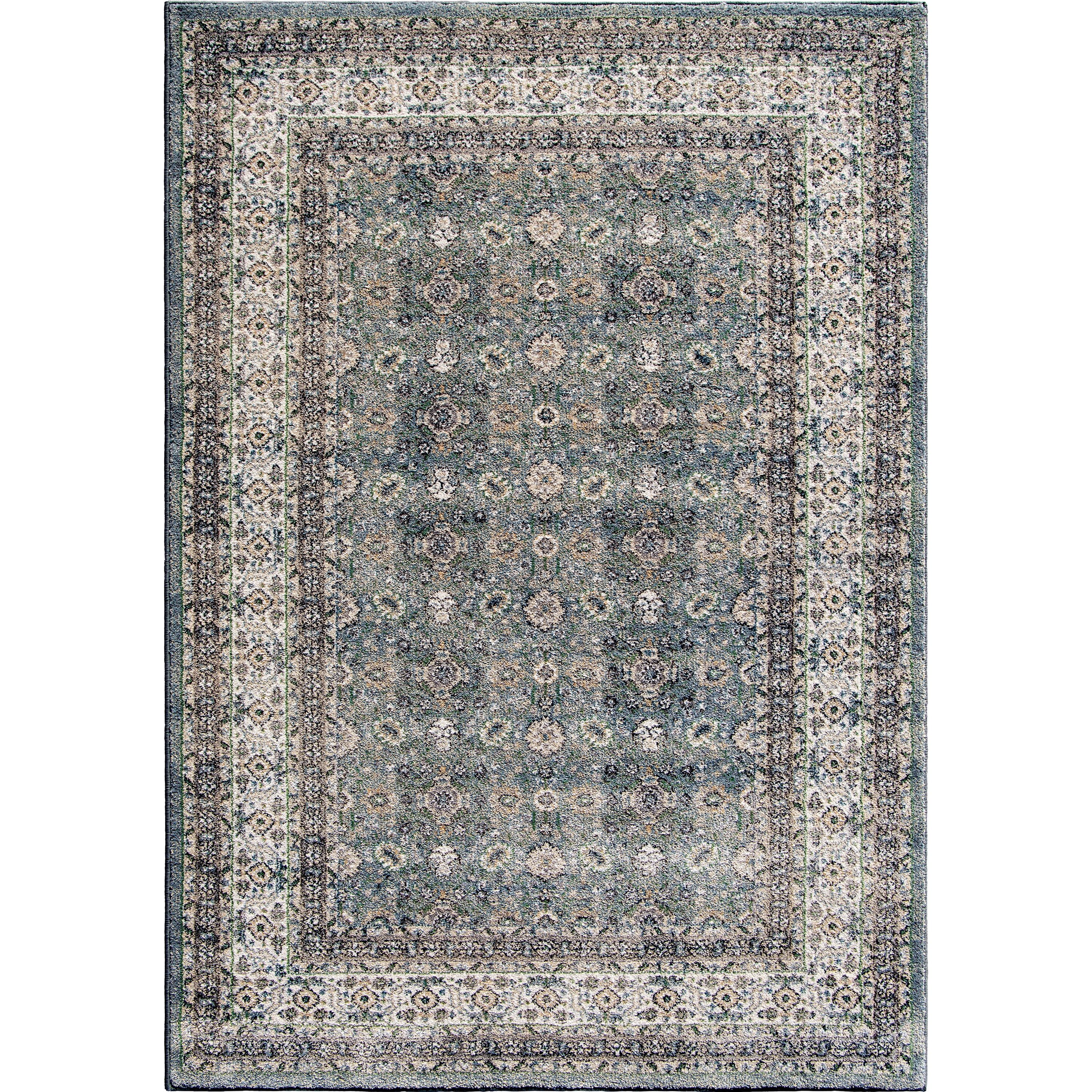 My Texas House Austin, Traditional Floral Area Rug, Blue, 9' x 13' | Walmart (US)