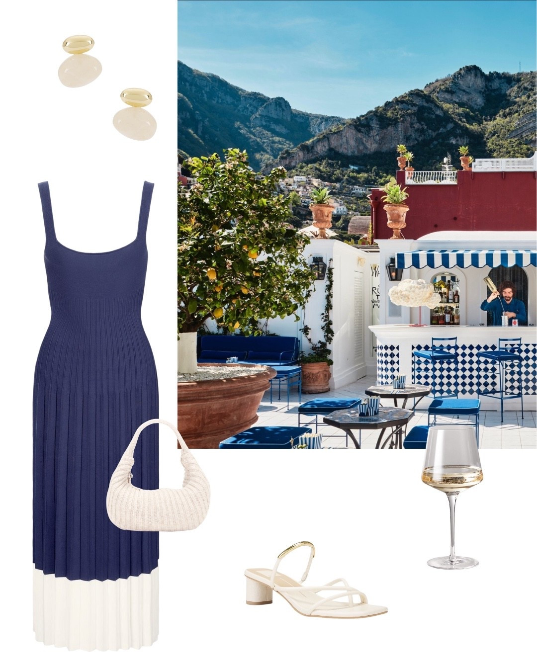 Drinks in Positano 💙

#LTKTravel #LTKSummerEdit