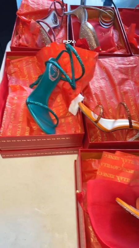 René Caovilla Shoes sample sale! 
I’ve found some on sale online for you! 

#LTKGiftGuide #LTKshoecrush #LTKCyberWeek