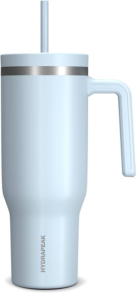 Hydrapeak Voyager 40 oz Tumbler with Handle and Straw Lid | Reusable Stainless Steel Water Bottle... | Amazon (US)