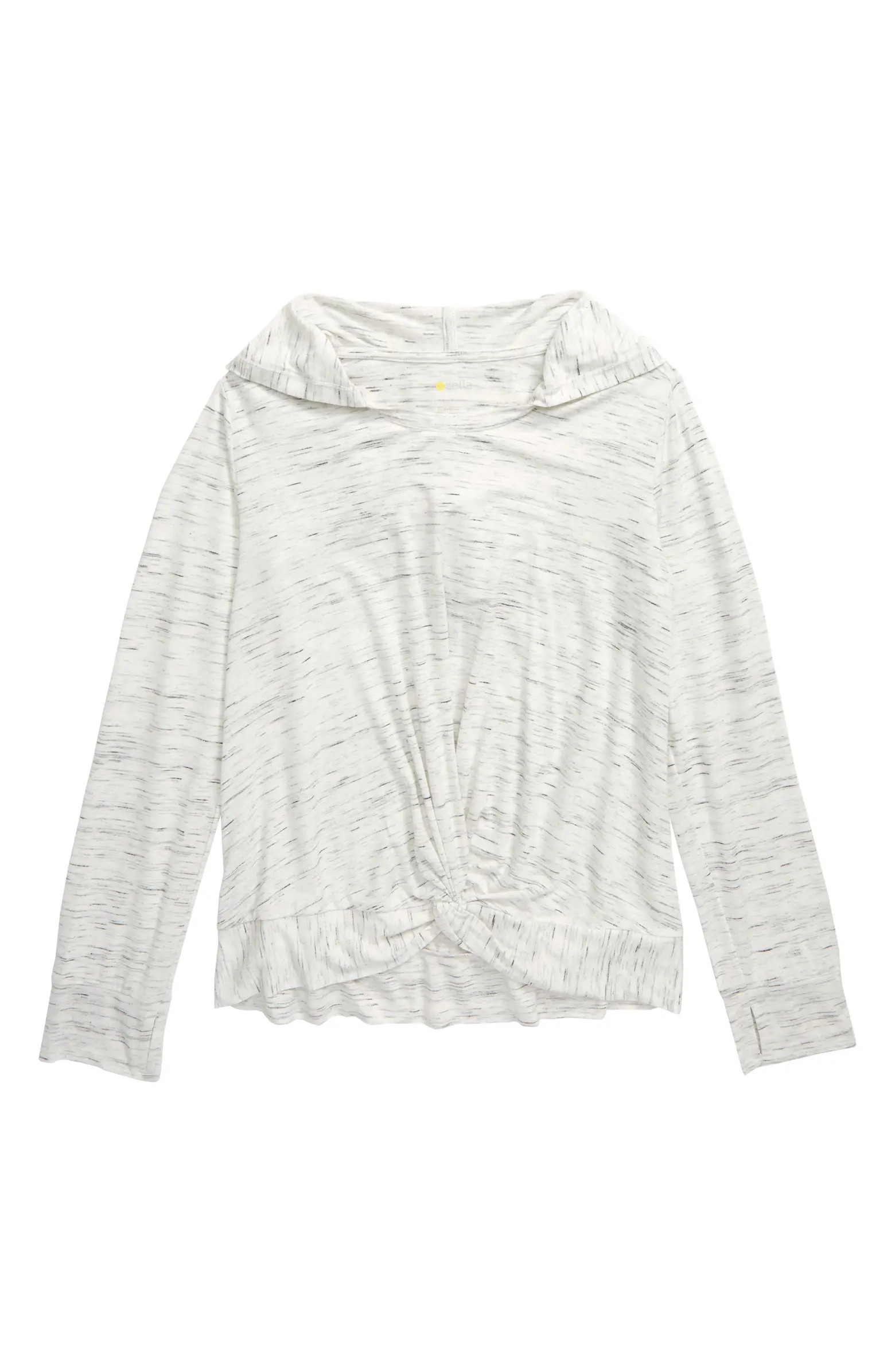 Twist Front Hoodie | Nordstrom