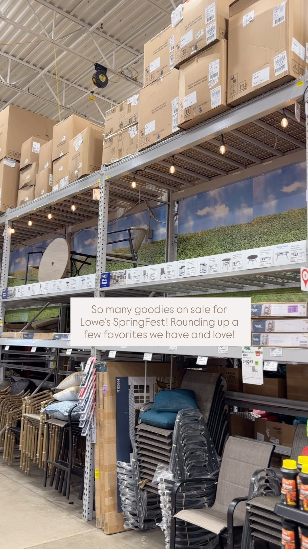 #ad Lowe’s SpringFest is one of the best times to find deals if you’re prepping to refresh an outdoor space! So many sales happening on things I have and love - rounding up my favorites including these outdoor string lights and classic Adirondack chairs!  #lowespartner @loweshomeimprovement 

 #LTKSeasonal #LTKHome #LTKSaleAlert