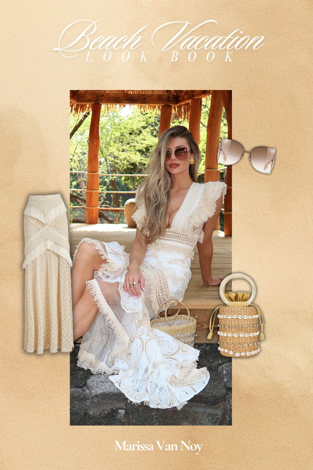 Still thinking about the PatBo lace dress I wore in Hawaii. 🌺

It’s the perfect look for a getaway. Linked some of their similar current season looks. My woven shell basket bag is Poolside. My gold clip-on earrings are vintage Chanel, and my oversized sunglasses are Gucci.
 

 #LTKootd #LTKSaleAlert #LTKTravel