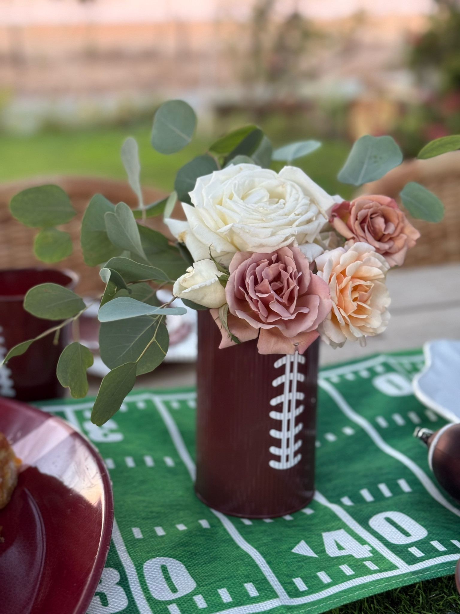 Love these gorgeous metal football vases!! They are perfect as a centerpiece for the football fan, they are ideal for Thursday night football, Friday night lights, a college football tailgate, NFL football fans as well! They are a must for the football fan’s bridal shower, engagement party, birthday, and more!! Football tablescape! If you’re a Dallas Cowboys fan, these cases will be perfect for Thanksgiving dinner with the family! ❤️

#LTKSeasonal #LTKParties #LTKHome