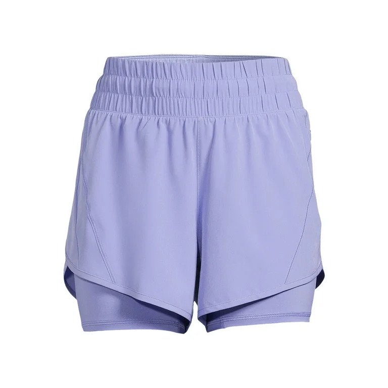 Avia Women's High Rise Running Shorts with Bike Liner, Sizes XS-XXXL | Walmart (US)