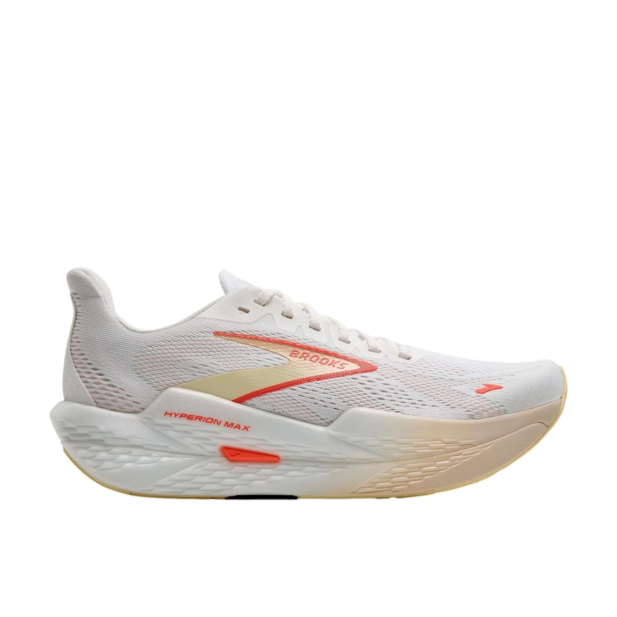 Brooks Hyperion Max 2 White / Peach / Coral 120423-1B-173 Women's | Shop Simon