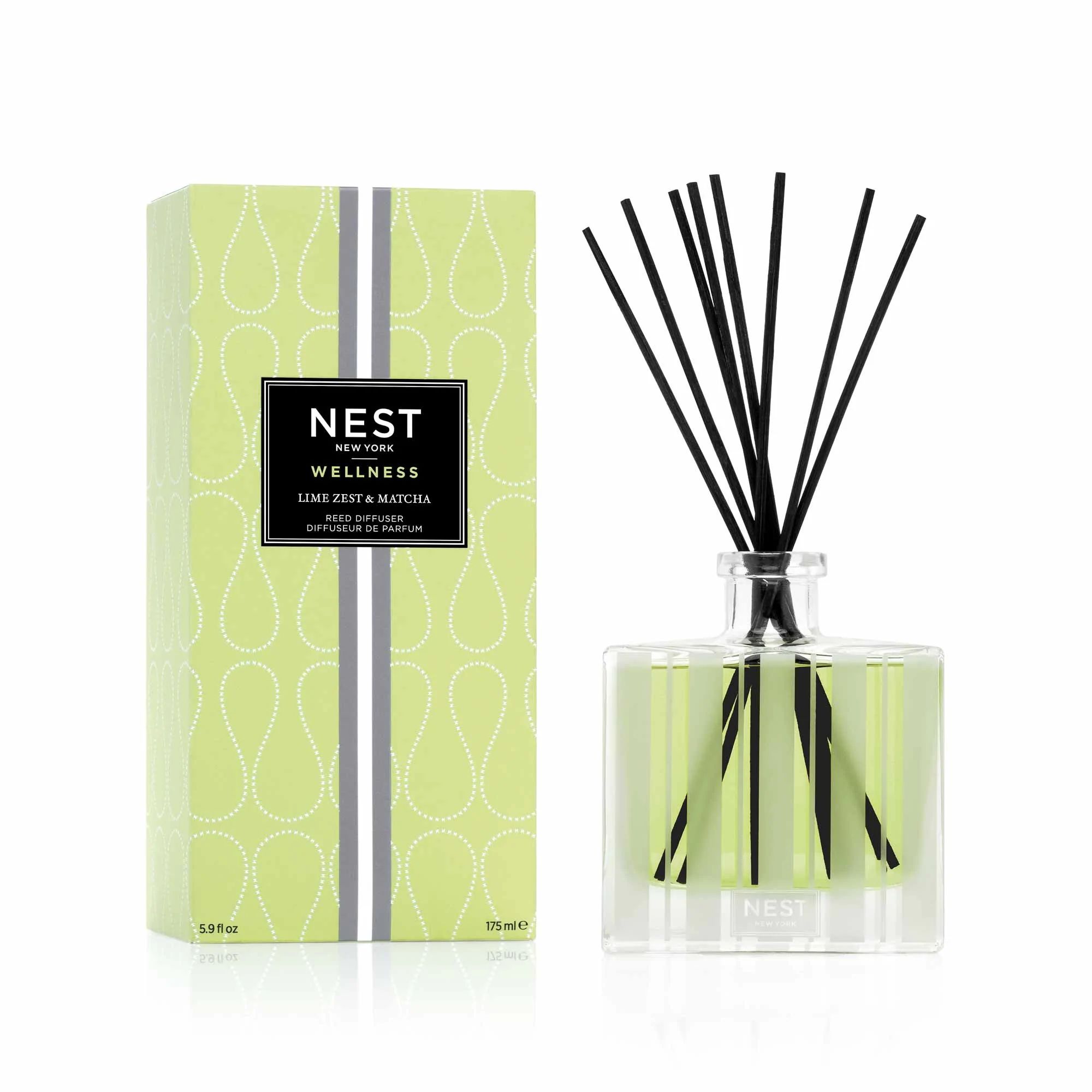 Lime Zest & Matcha Reed Diffuser | NEST Fragrances