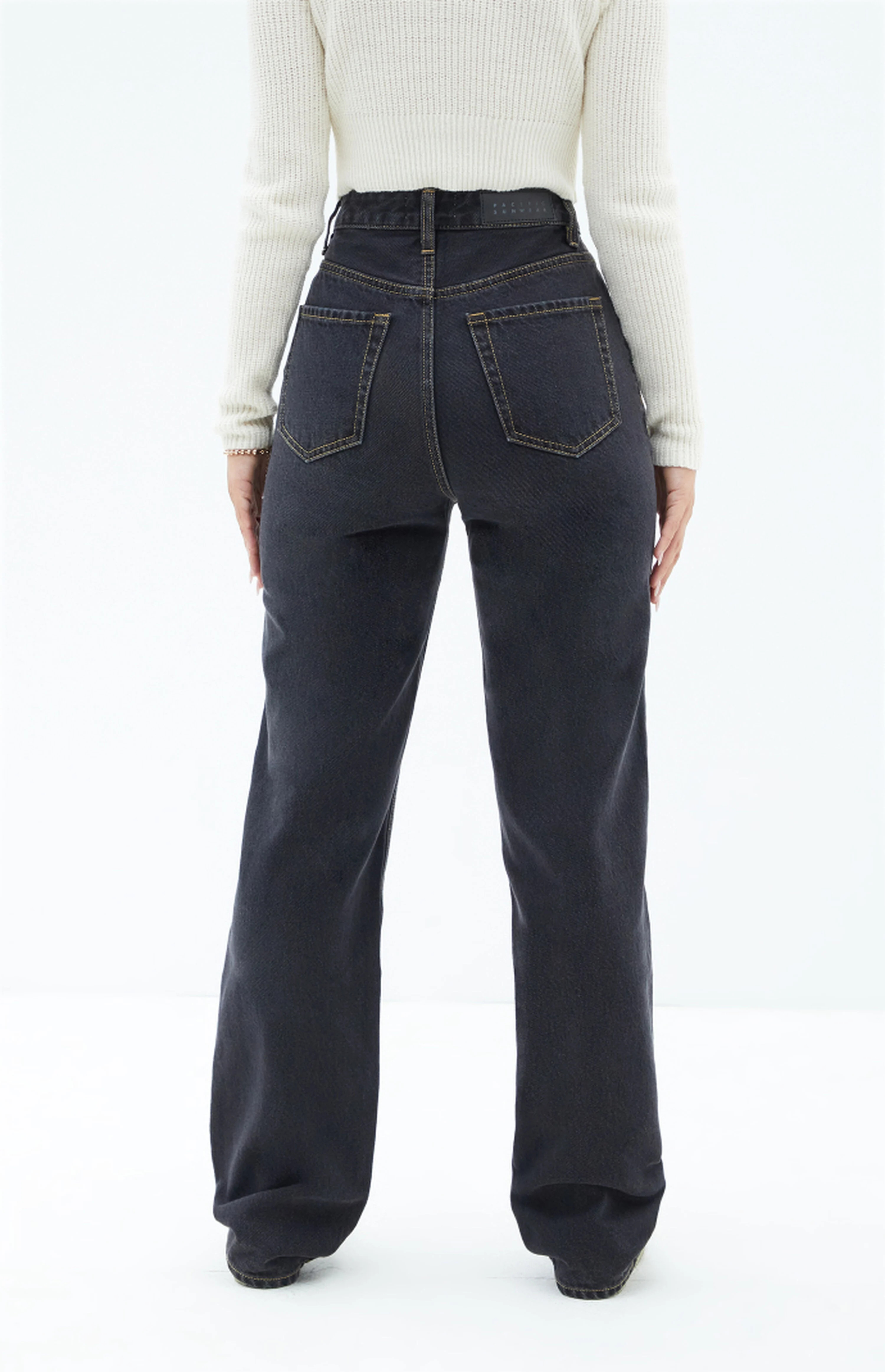 Pacsun '90s Boyfriend Jeans Black | PacSun