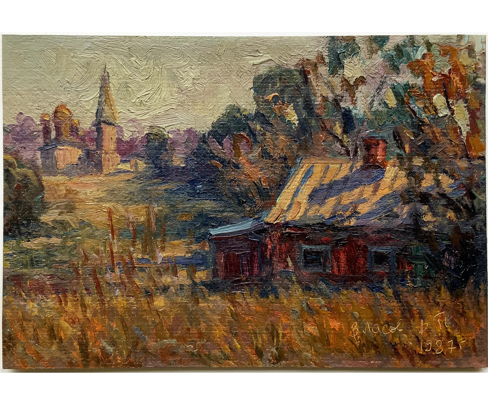 IMPRESSIONIST PAINTING Vintage Oil Painting Original by - Etsy | Etsy (US)