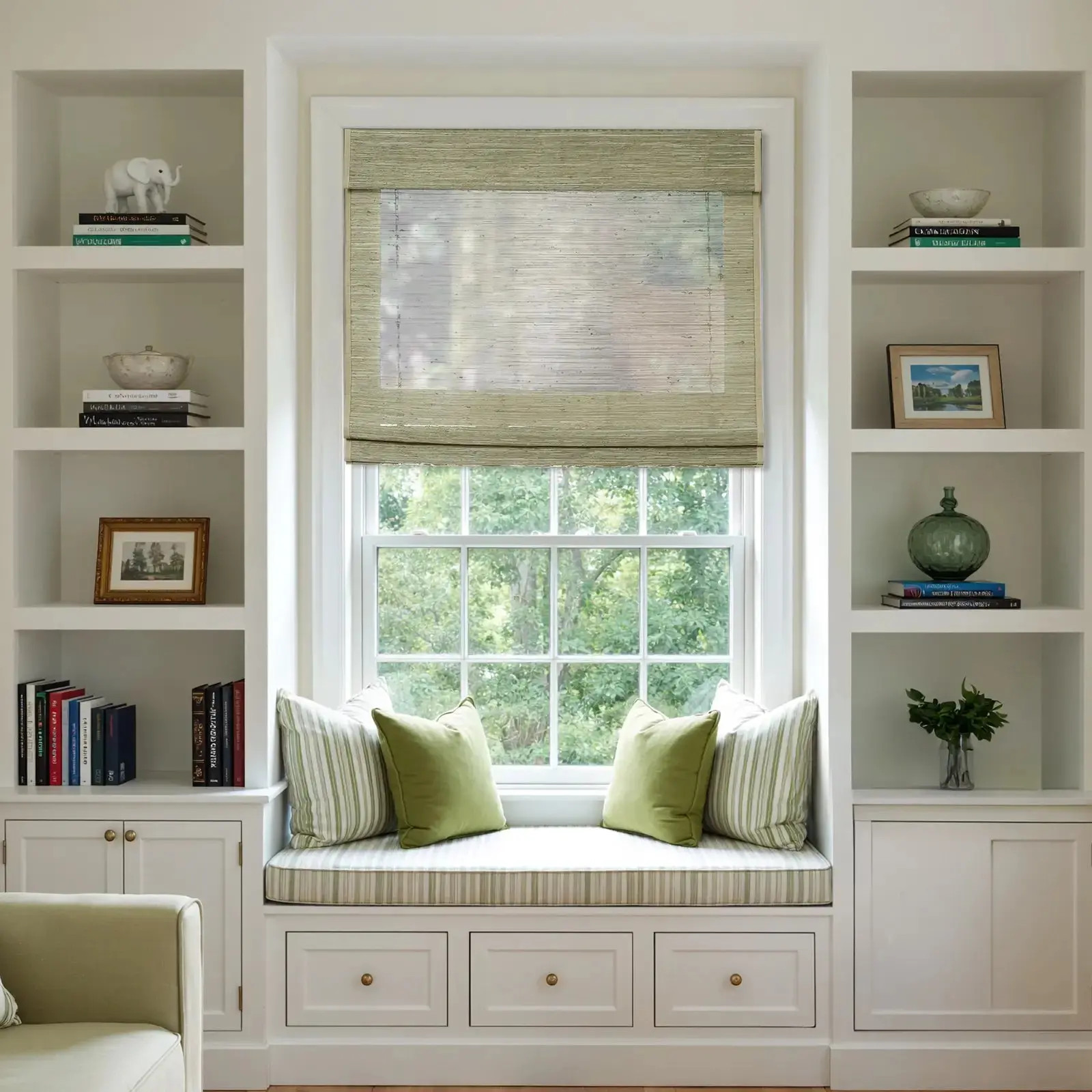 Rae Natural Ramie Bamboo Woven Shades - Series P - Spring P03 | TWOPAGES