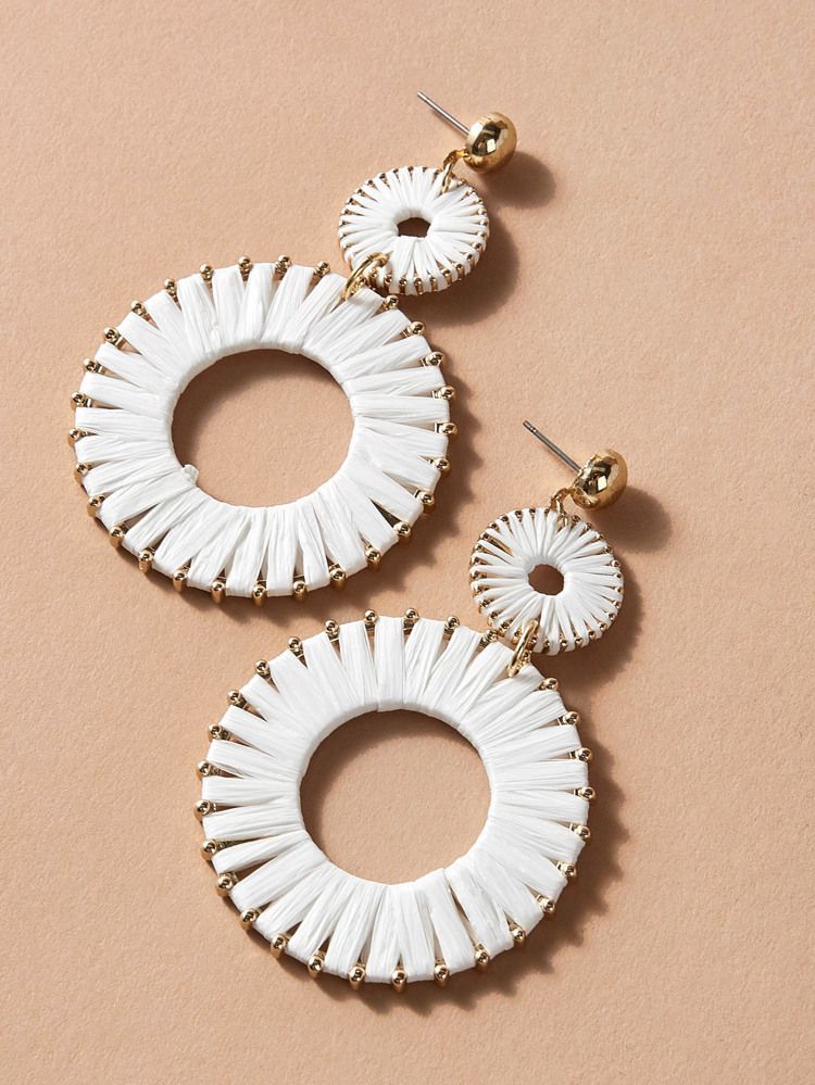 Round Drop Earrings | SHEIN