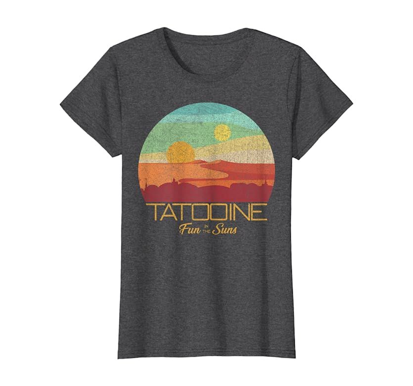 Star Wars Tatooine Postcard T-Shirt | Amazon (US)