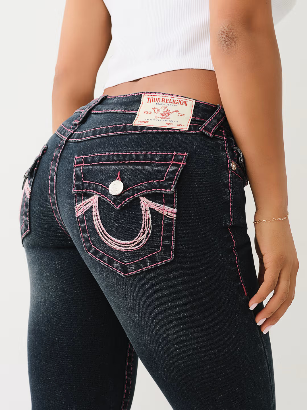 BECCA LUREX BIG T HORSESHOE BOOTCUT JEAN | True Religion