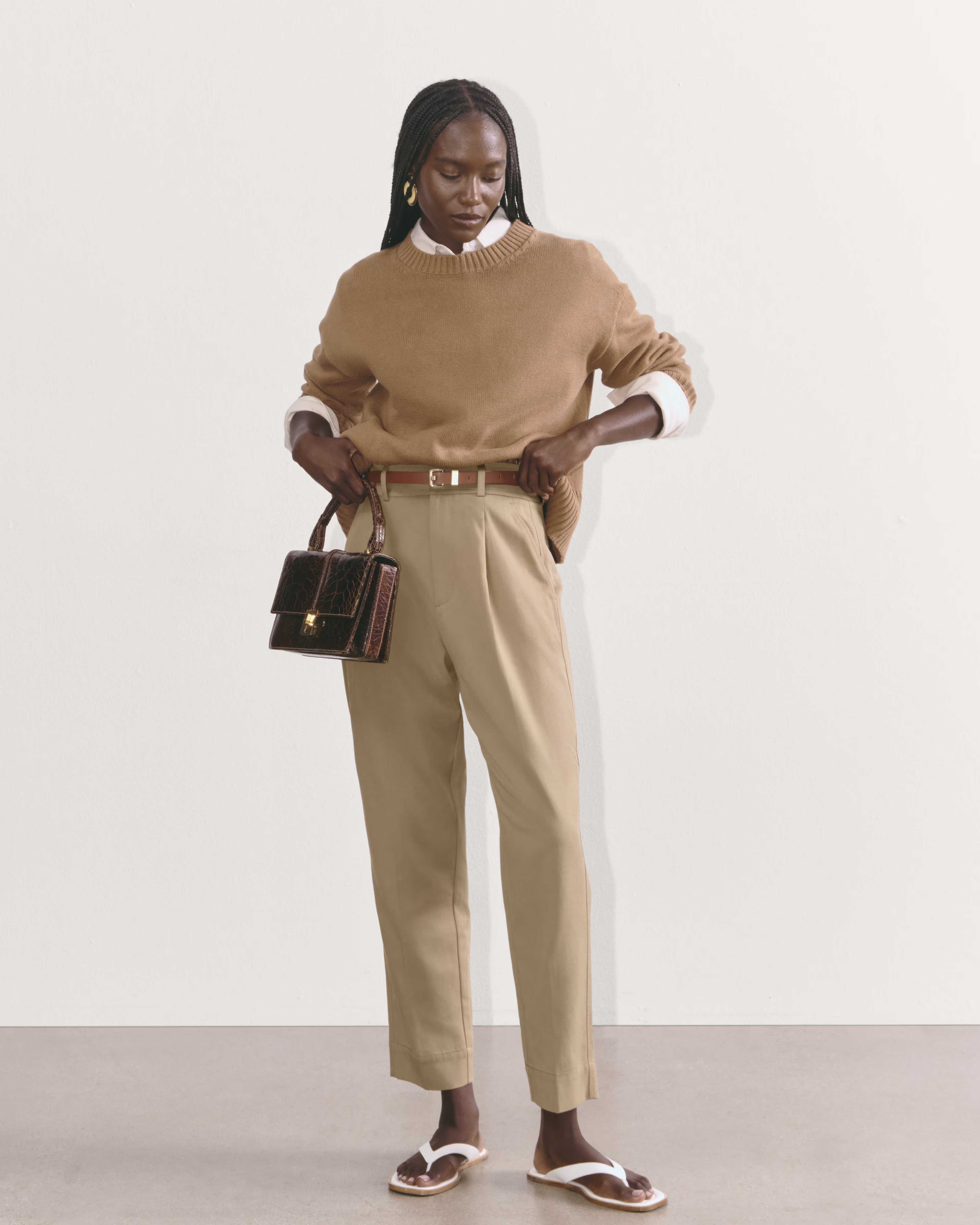 The Draper Tapered Pant in Buttersmooth | Everlane