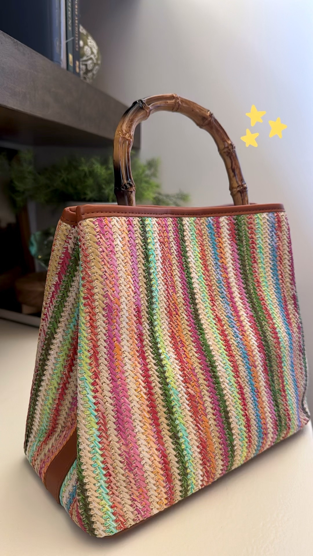 Colorful tote bag. Summer bag. 
Comes with  crossbody strap.

#LTKSeasonal #LTKOver40