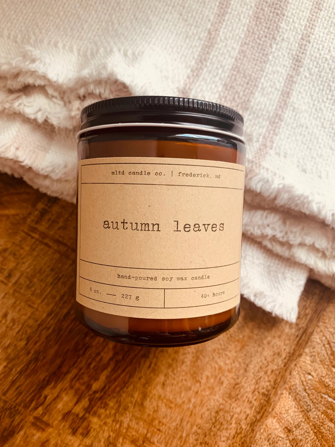 Autumn Leaves Soy Wax Candle  Hand-poured  Small Batches  - Etsy | Etsy (US)