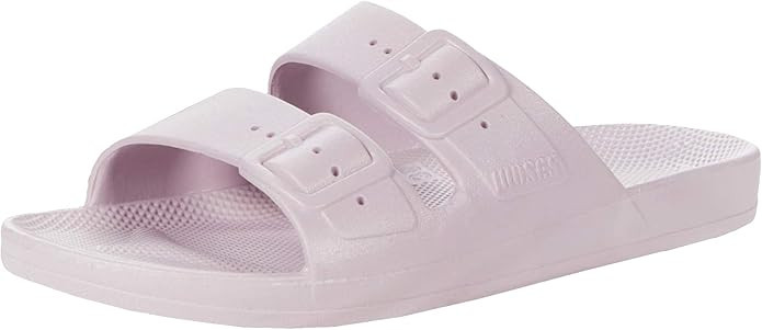 Freedom Moses Women's Moses Two Band Slides | Amazon (US)