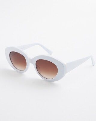 White Oval Sunglasses | Chico's