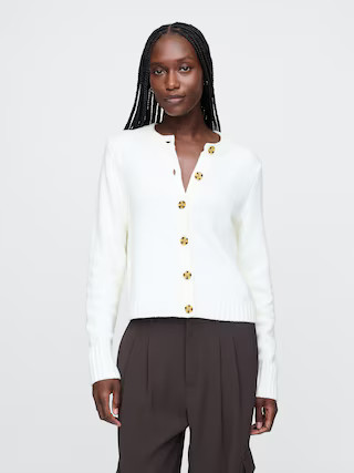 CashSoft Cropped Cardigan | Gap (US)