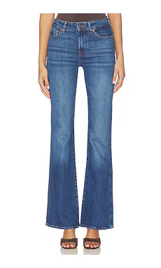7 For All Mankind The Leggy Bootcut Jeans in Moonwater from Revolve.com | Revolve Clothing (Global)