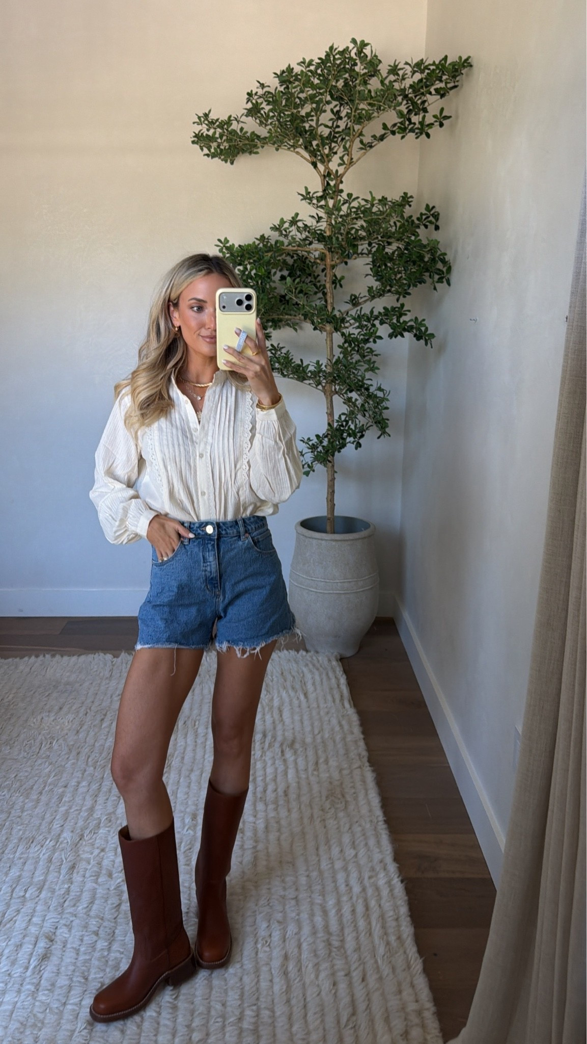 Wearing an xs in the top and the boots run true to size! @anthropologie

#LTKdayinmylife #LTKgrwm #LTKootd