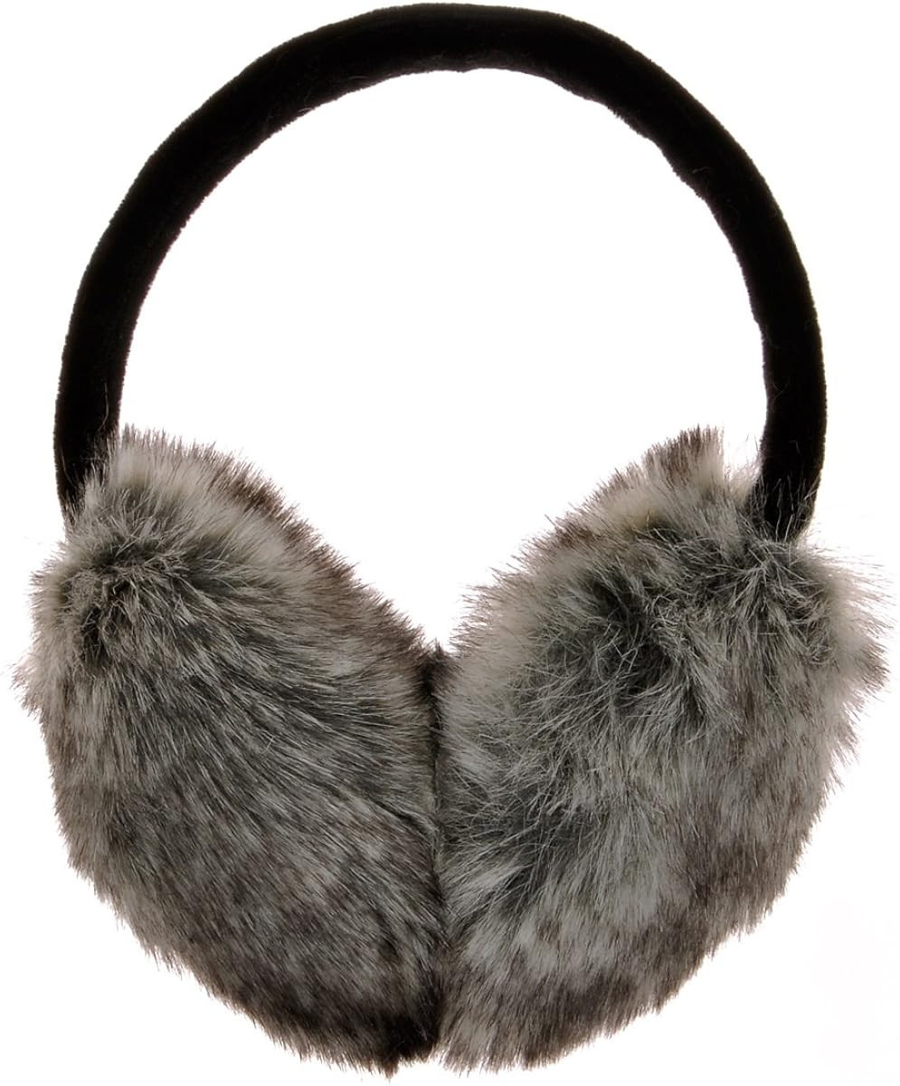 Amazon.com: ZLYC Womens Girls Winter Fashion Adjustable Faux Fur EarMuffs Ear Warmers, Grey : Clo... | Amazon (US)