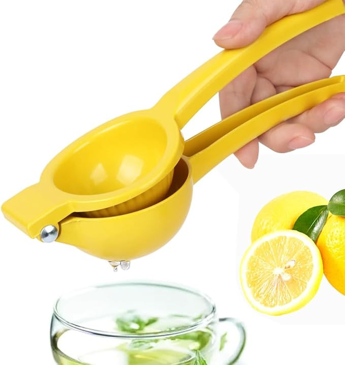 Hand Juicer Lemon Squeezer,Sturdy,Aluminum alloy Manual Juicers,Extracting the Most Juice Possibl... | Amazon (US)