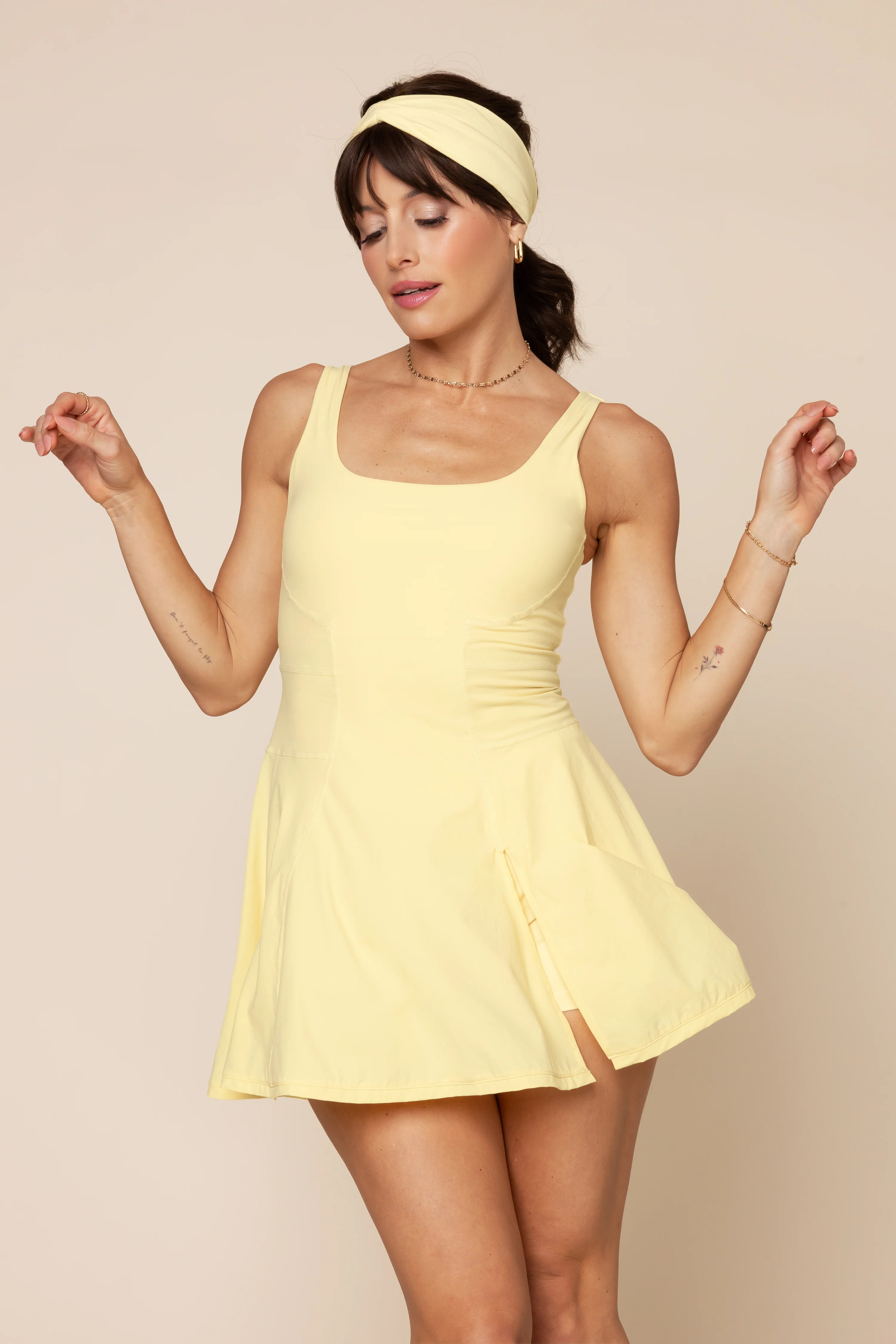 Tie-Breaker Superdress™ - Buttercream | POPFLEX