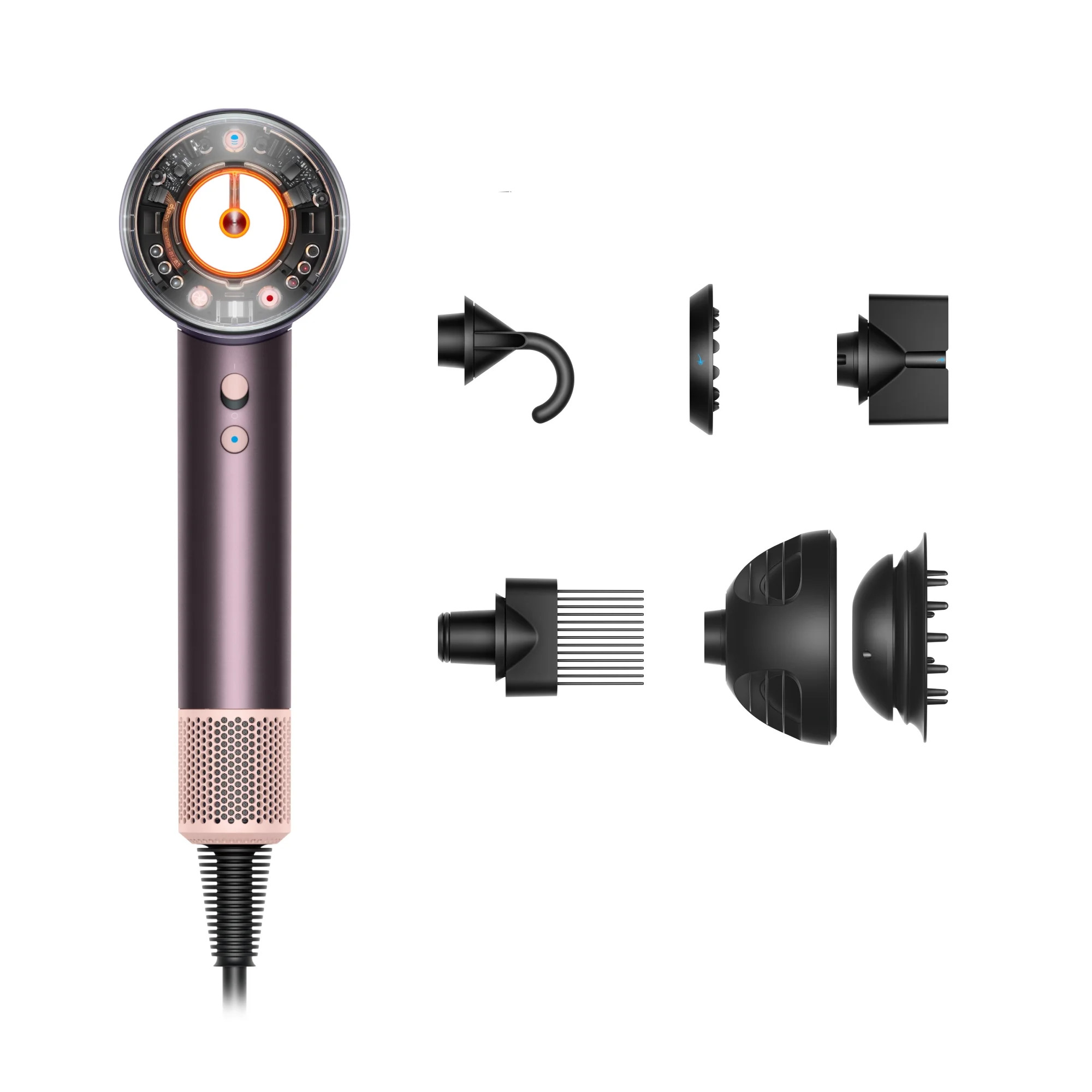 Restored Premium Dyson Supersonic Nural™ Hair Dryer | Jasper Plum (Refurbished) | Walmart (US)