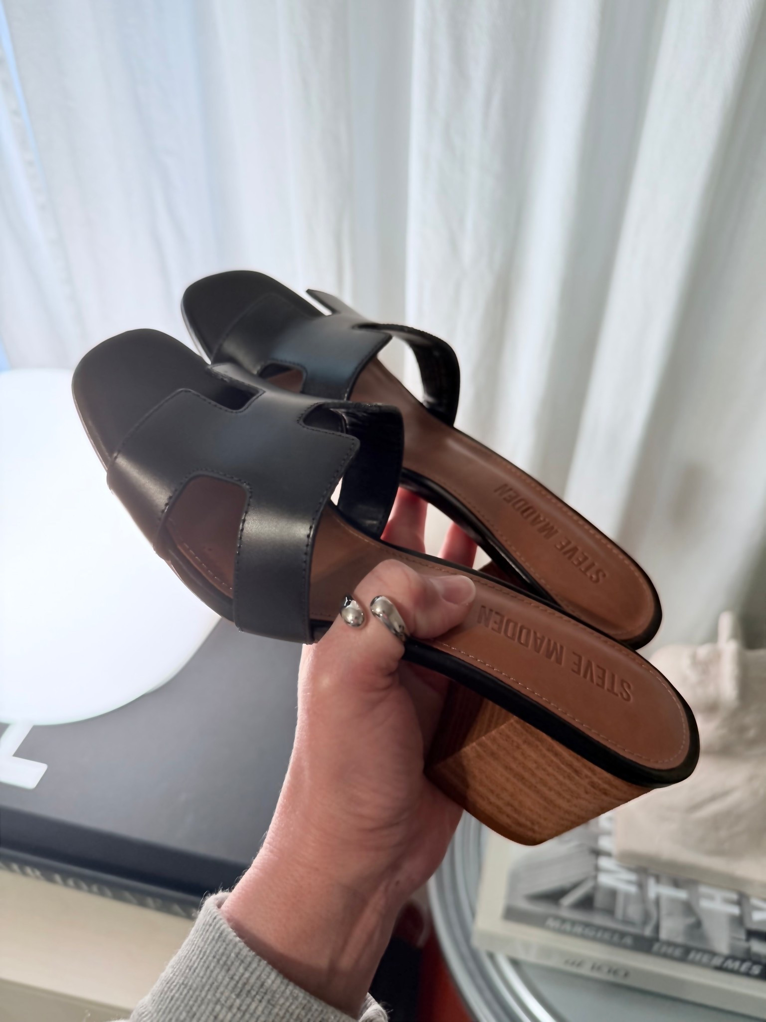 Stunning and comfy too! Genuine leather! @stevemadden-us #stevemadden #summersandals #hermes #sandals #dupe #spring #festival

#LTKootd #LTKSeasonal #LTKgrwm