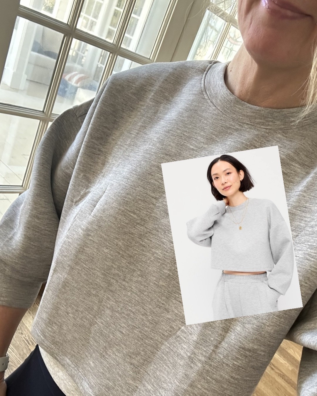 The best cropped sweatshirt for $22! Feels like air essentials. $22! More colors! Wearing XS 

#LTKSaleAlert #LTKfitnessgoals #LTKOver40