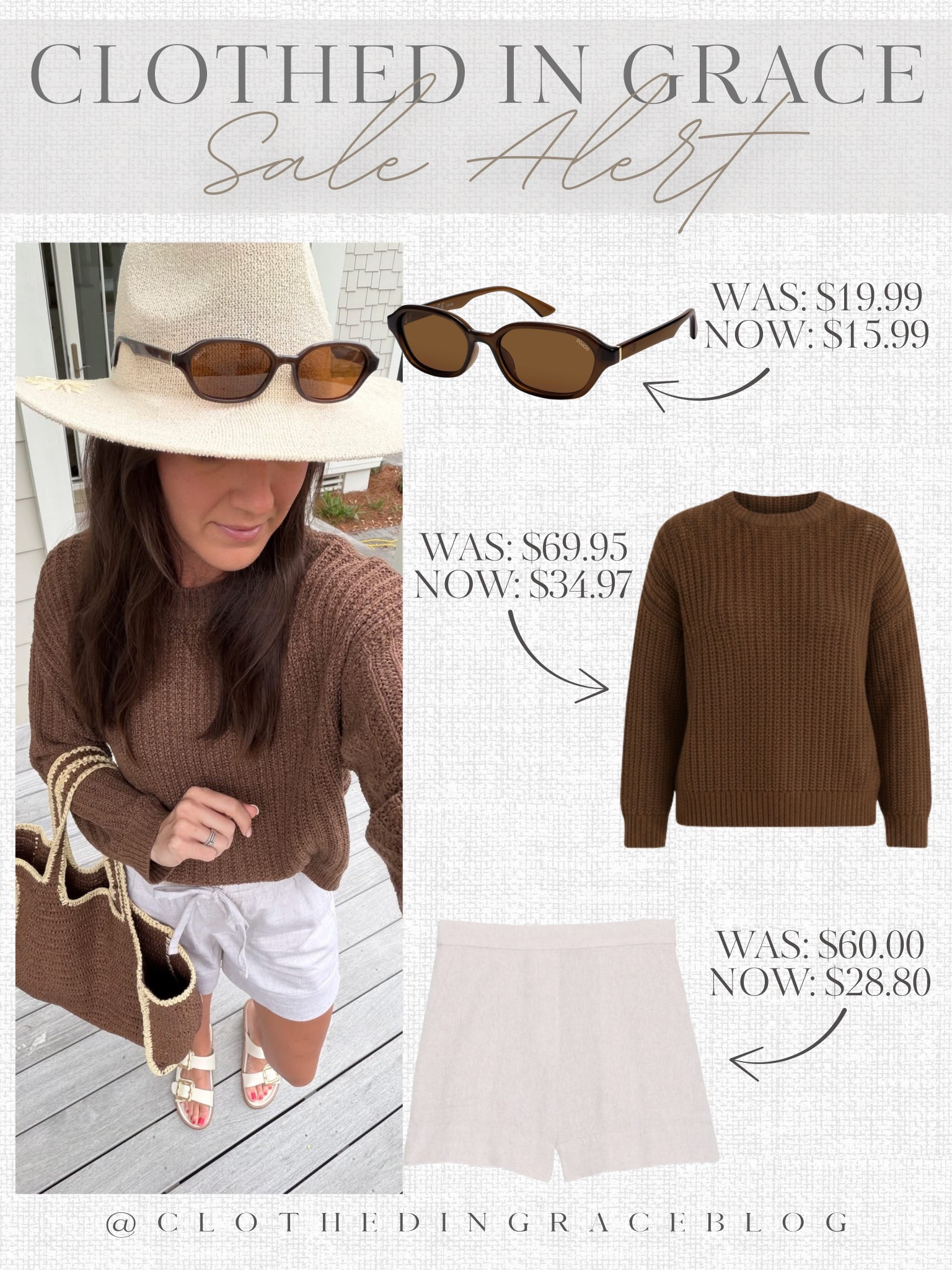 Outfit on sale 

Sweater - medium 
Shorts - mine are from last year so I’m linking this years version 