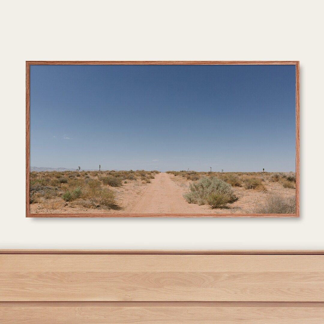Desert Road Samsung Frame TV Art | Trek | Etsy (US)