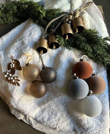 What I ordered from McGee & Co Christmas collection

Flocked ornaments, neutral ornaments, modern Christmas decor, faux Garland, Christmas bells, Christmas tree decor, McGee and co 

#LTKHoliday #LTKfindsunder50 #LTKhome