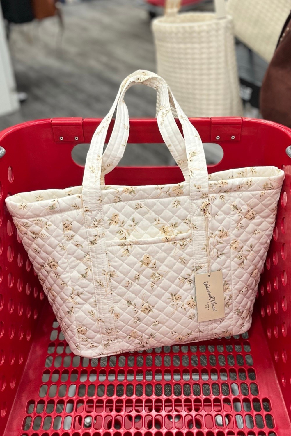 This tote bag is a practical and affordable gift idea from Target for the bride to be. 

For bachelorette weekend or honeymoon travel. 

#LTKWedding #LTKItBag #LTKStyleTip