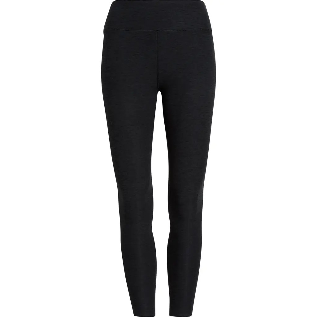 Beyond Yoga Space Dye High Waist Midi Leggings in Darkest Night at Nordstrom, Size Small | Nordstrom