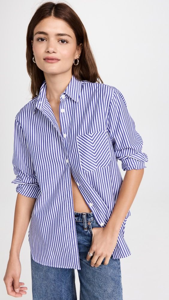 rag & bone ICON Maxine Button Down Shirt | Shopbop | Shopbop