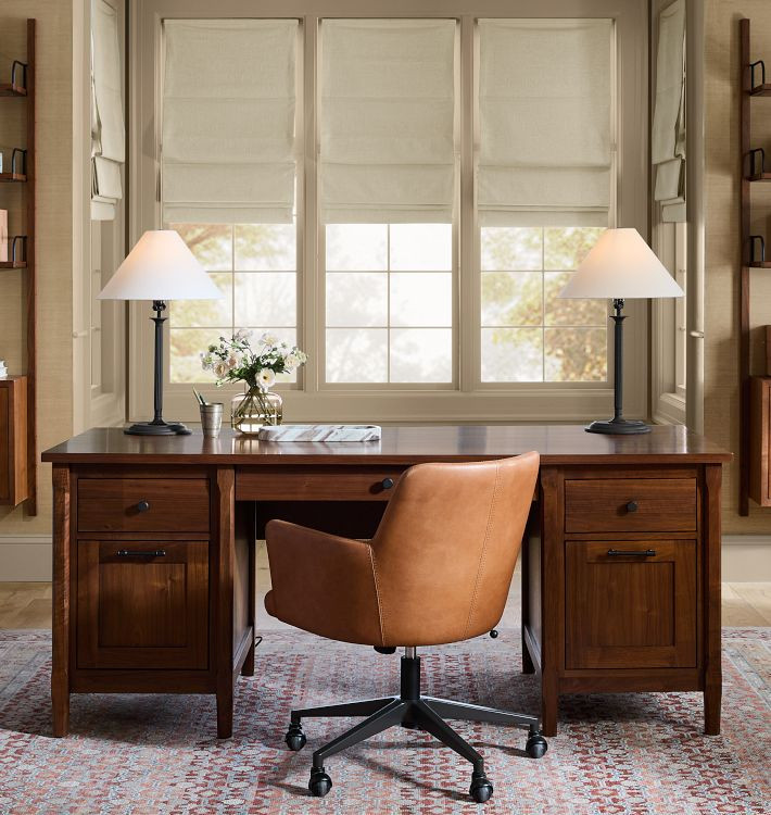 Ladd Executive Desk, 70" | Rejuvenation