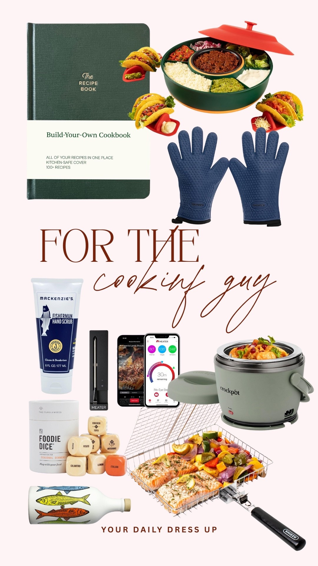 Holiday gift guide - gifts for men - gifts for the guys that cook - grilling gifts 

#LTKGiftGuide #LTKHoliday #LTKMens