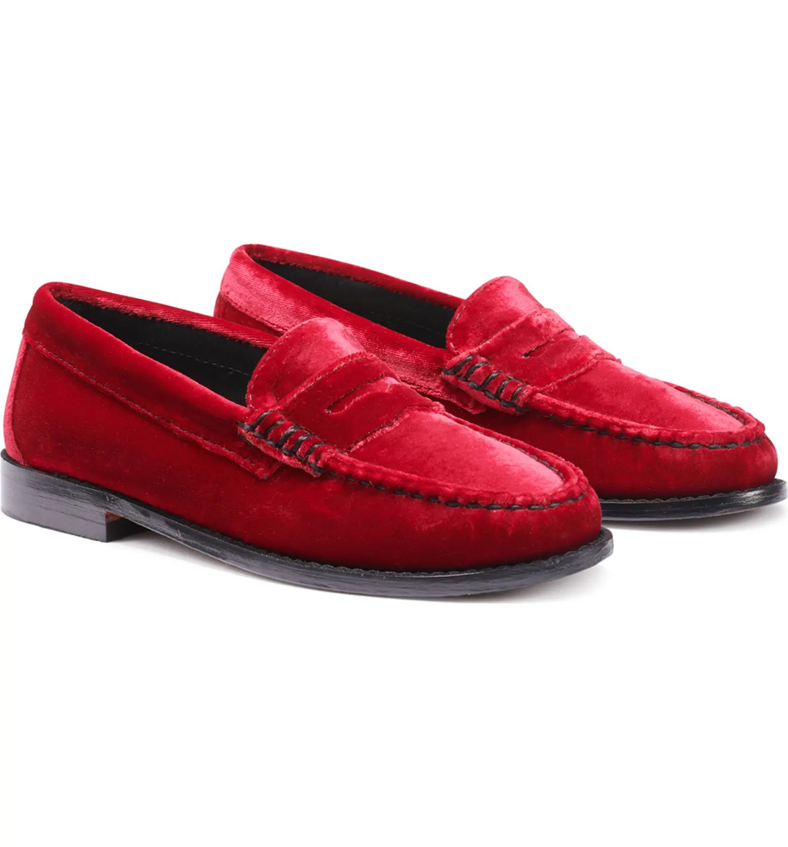 Whitney Velvet Penny Loafer (Women) | Nordstrom