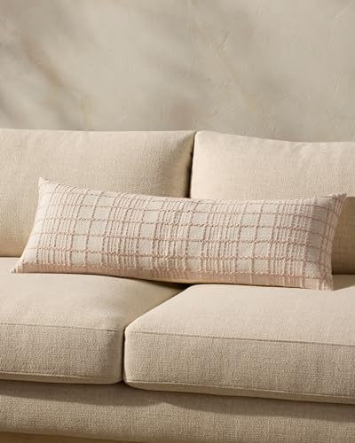 Loloi Magnolia Home Liv Beige 13'' x 35'' Cover Only Pillow | Amazon (US)