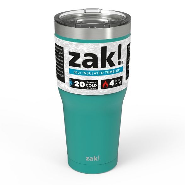 Zak! Designs 30oz Double Wall Stainless Steel Tumbler | Target