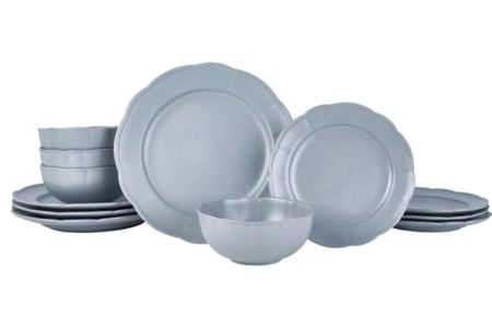 Scallop dishes
Blue dishes 
Dinnerware 
Affordable plates 

#LTKfamily #LTKfindsunder100 #LTKhome
