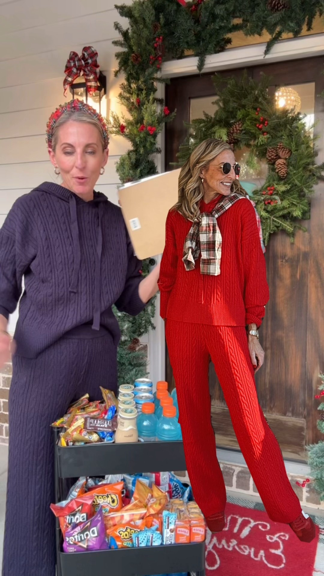 This cozy Walmart knit set is that good. I loved it so much in navy that I went back and grabbed it in red—and I’m so glad I did. It’s incredibly comfortable, still in stock, and easily carries you straight into Valentine’s Day. ❤️

Both pieces are under $20 (under $30 total!), and I’m wearing a size small in both. Cute, cozy, affordable, and perfect for everyday wear—this is one of those sets you’ll reach for again and again.